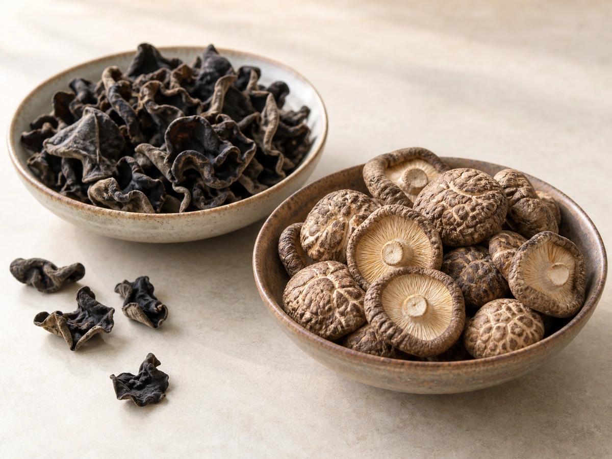 Dried mushrooms