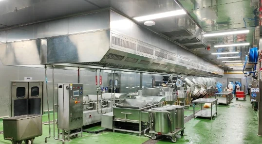 Food processing equipment in the DA NO-supported industrial park