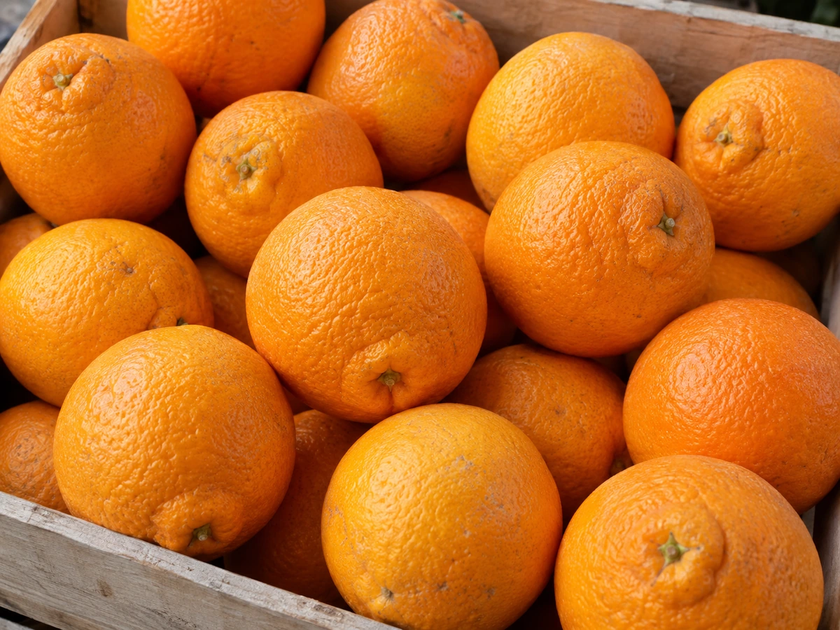 Navel oranges